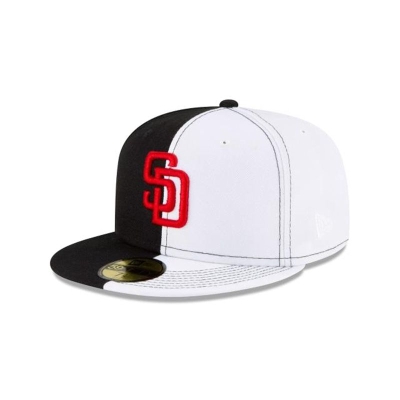 Sapca New Era San Diego Padres MLB Split Crown 59FIFTY Fitted - Negrii